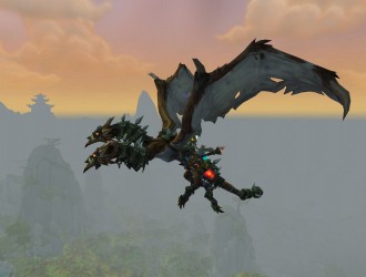 Iron Skyreaver w World of Warcraft bg